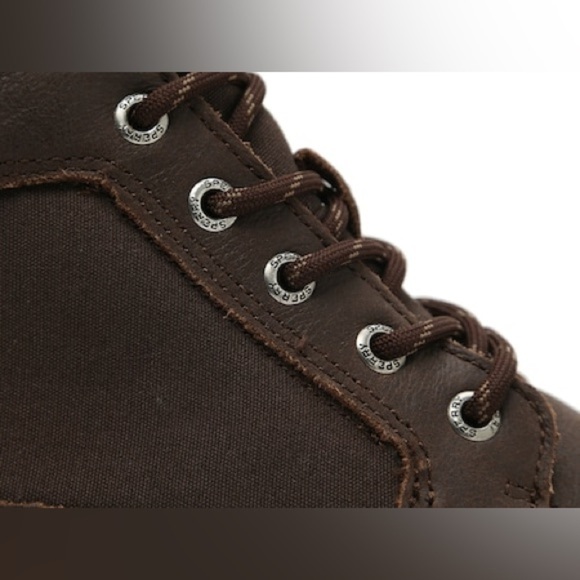 Sperry Halyard High-Top Sneaker in Dark Brown NWOT - Picture 7 of 15